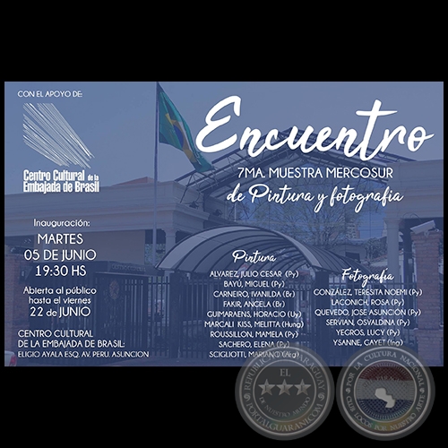 Encuentro 7Ma. Muestra Mercosur de Pintura y Fotografía - Martes, 05 de Junio de 2018